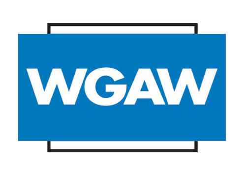 Logo of Writers Guild of America West (WGAW).
